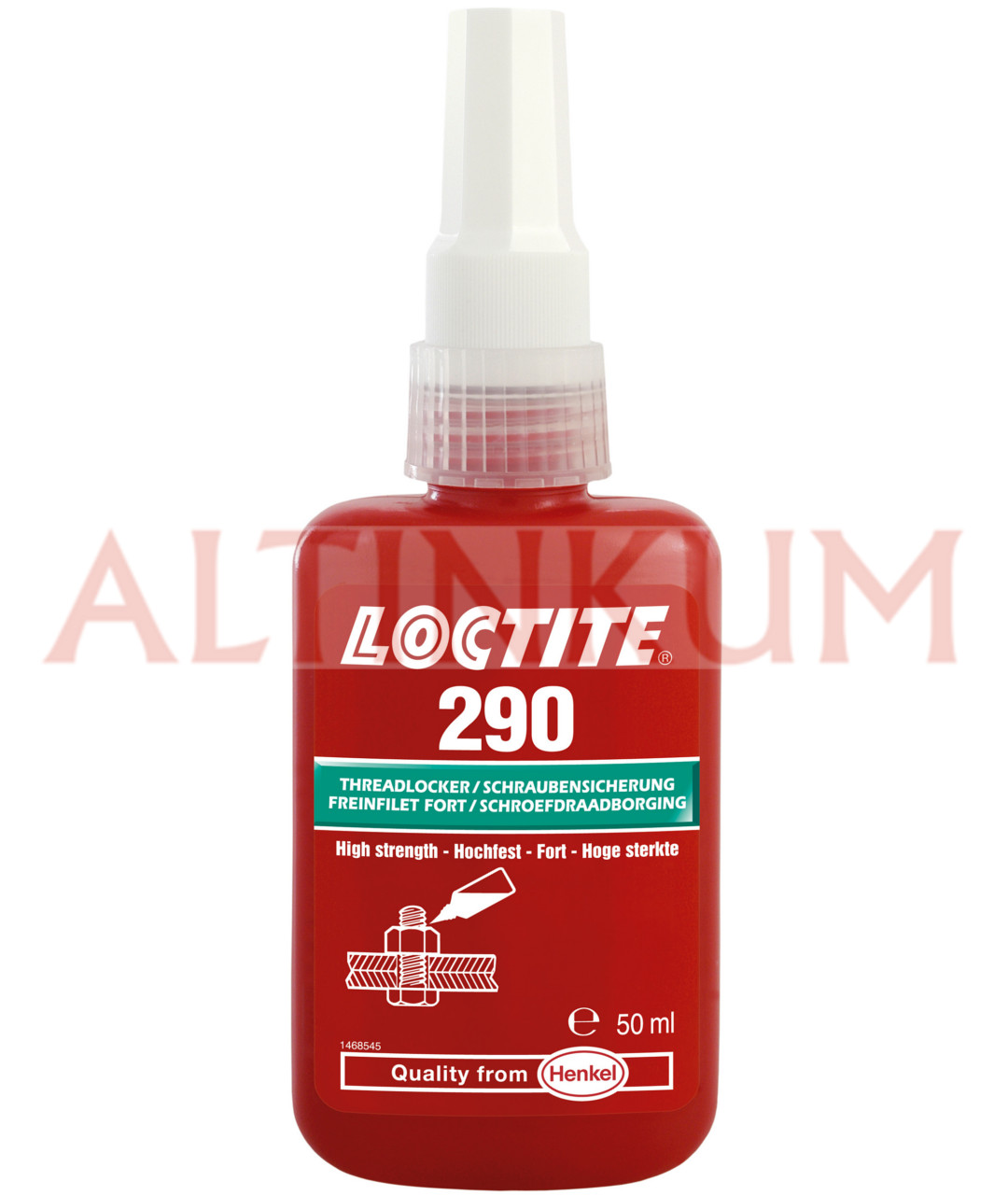 Loctite 290 Vida Gevşemezlik 50 ml Orta-Yüksek Mukavemetli